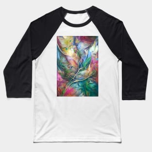 Colorful Leaves Baseball T-Shirt